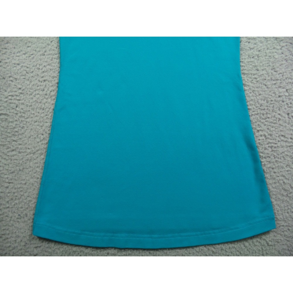 Lululemon Top Womens Size 6 Blue Solid Tank Pullover Racerback Stretch Yoga - Picture 2 of 10
